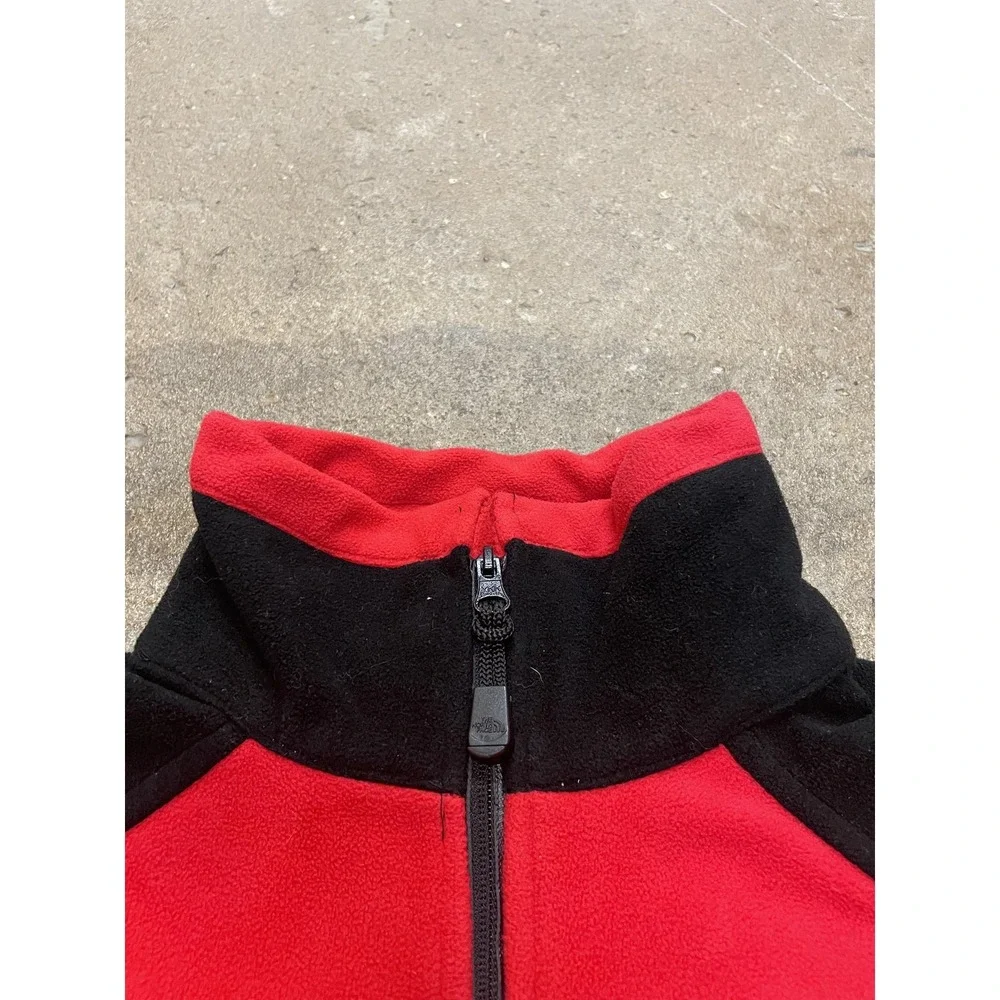 The North Face Jacket Mens Medium Red Black Summit Series Windstopper Fleece - Picture 5 of 16